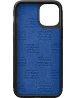 Funda para iPhone 12 Mini Montblanc Sartorial de piel