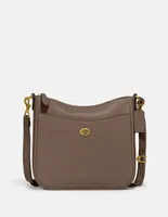 Bolsa crossbody Coach Polished Pebble Leather de piel para mujer