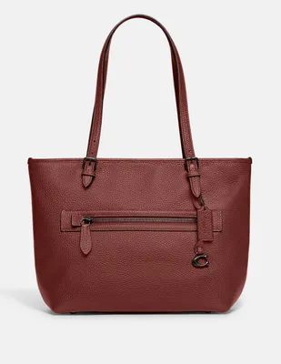 Bolsa tote Coach Polished Pebble Leather de piel para mujer