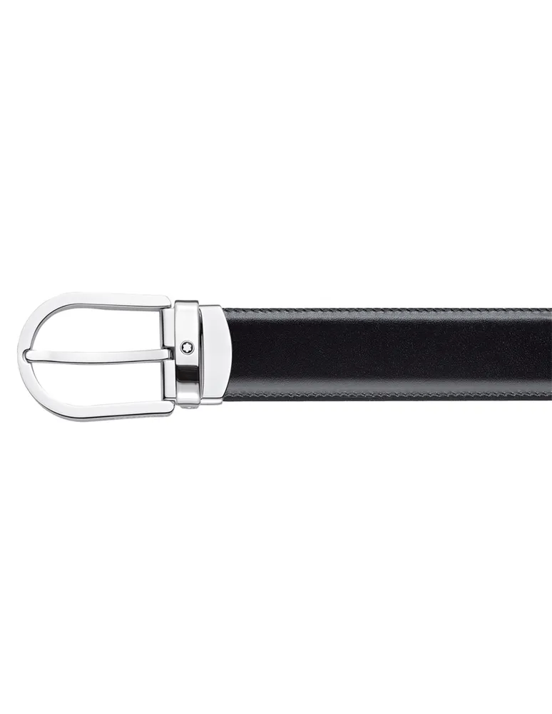 Cinturón Montblanc de piel para hombre