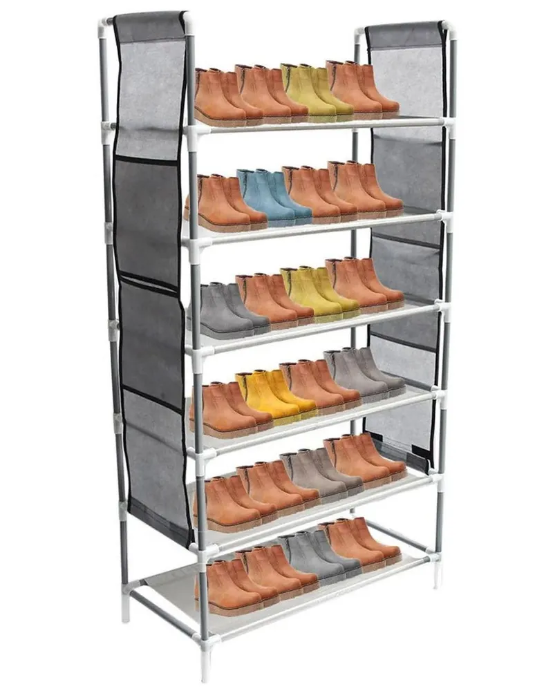 Zapatera Organizador Para 21 Pares De Zapatos Compartimiento Color