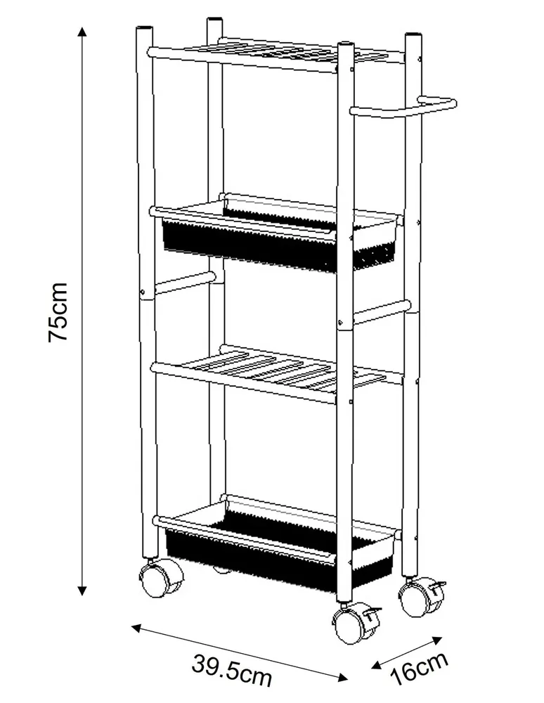 Carro organizador Haus