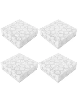 Set de 4 cajas Tutti Home cuadrada