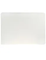 Colchón antirreflujo para cuna de viaje Memory Foam Baby 12 cm x 71 cm x 102 cm blanco