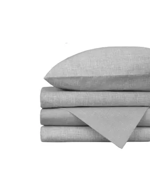 Juego de sábanas de 3 piezas para cama cuna Nap Percal gris