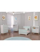 Cómoda con cambiador Wilhem Muebles Wilhem de melamina