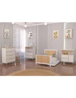 Cómoda con cambiador Wilhem Muebles Caeli de melamina