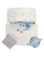 Juego de cuna Carybebe Astronauta para bebé niña 4 piezas