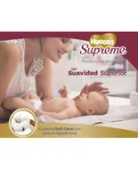 Pañales Huggies Supreme Pure & Natural Etapa 4 para niño 36 piezas