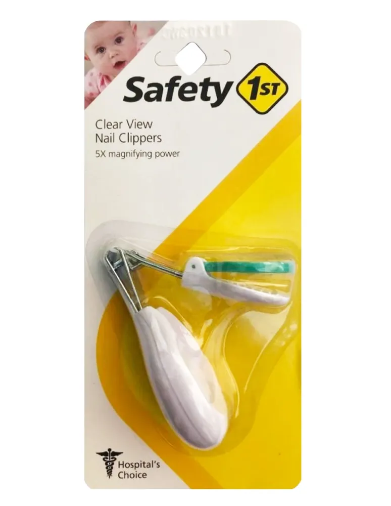  Safety 1st Cortauñas para bebés Steady Grip (los colores pueden  variar) (paquete de 2) : Bebés