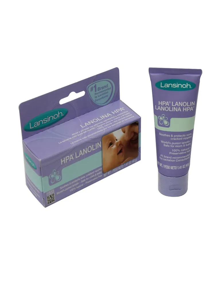 Lansinoh Lanolin Nipple Cream para Pezones y Piel Agrietados 10ml