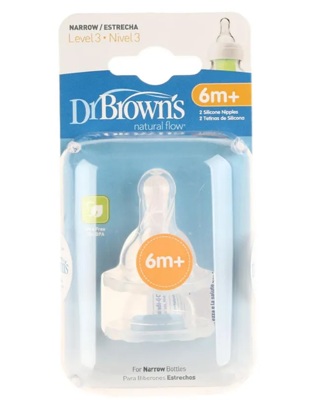 Tetina Boca Ancha Options+ Nivel Prematuro Dr. Brown's · Dr. Brown's · El  Corte Inglés