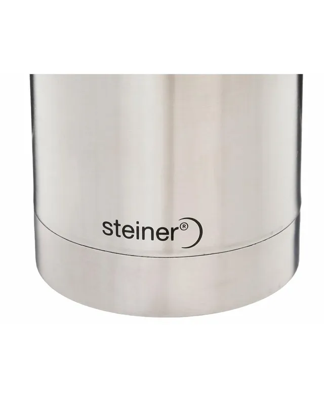 Termo Steiner de acero inoxidable con tapa rosca 450 ml