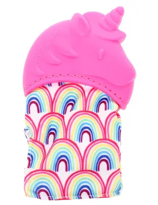 Guante con mordedera Itzy Ritzy unicornio para bebé