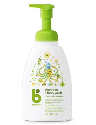 Shampoo para cabello Babyganics Babyganics