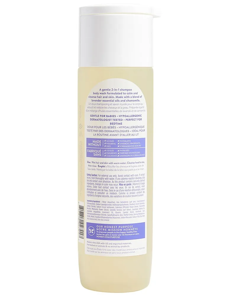 Shampoo para cabello Lavanda Honest