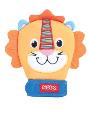 Guante con mordedera Nuby león para bebé