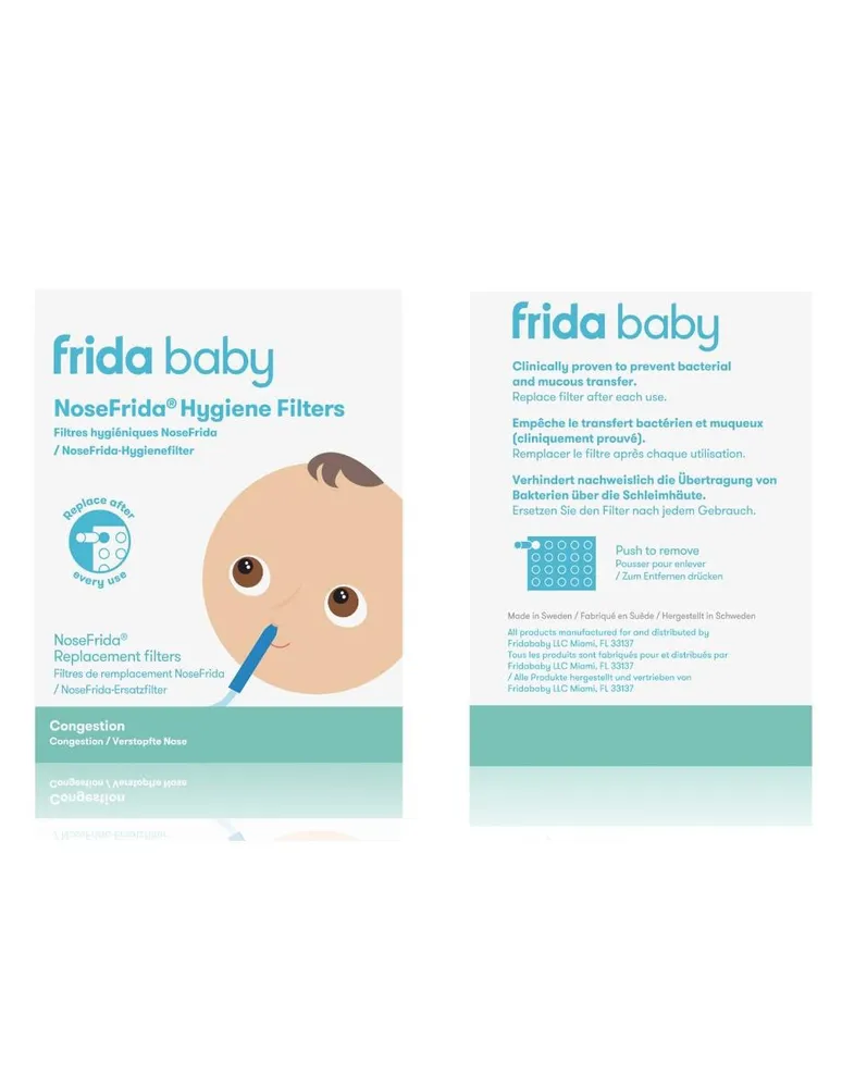 Repuesto de filtro para Aspirado nasal Frida Baby