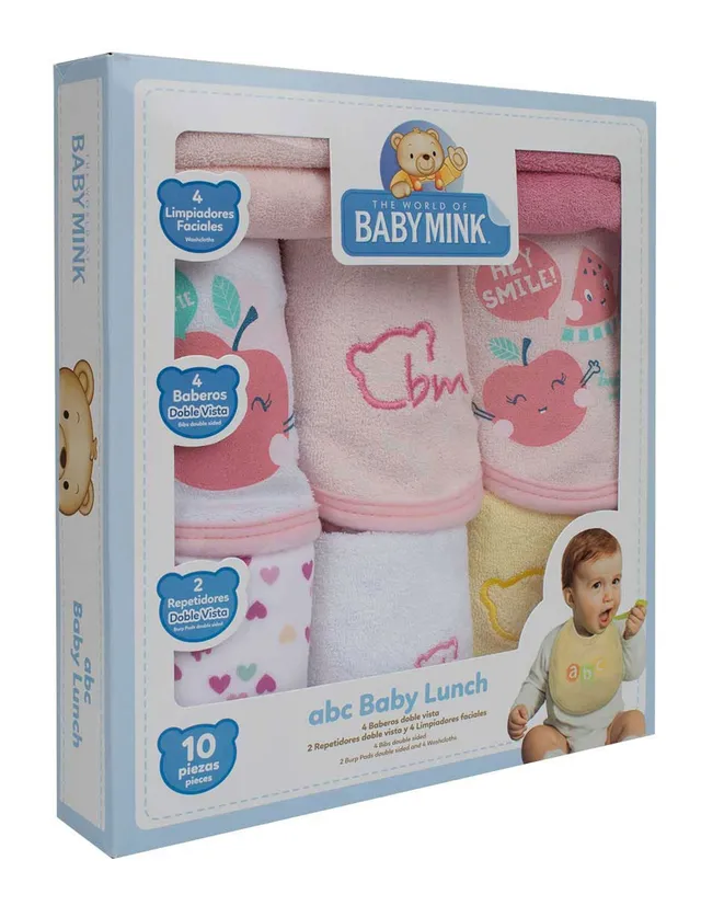 Set de toalla facial Baby Mink para bebé