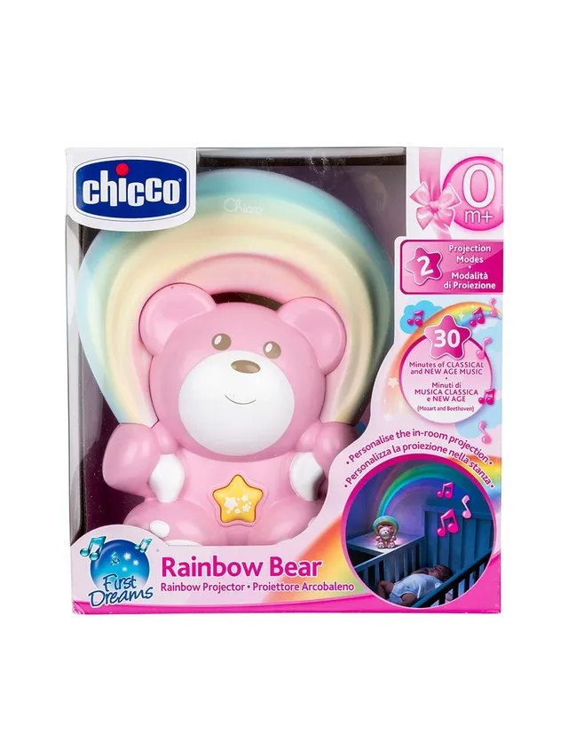 Peluche Proyector de Luces para Bebés Chicco Baby Bear, Melodías