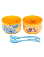 Set de bowl Nuby Nickelodeon Blue's Clues & You de plástico