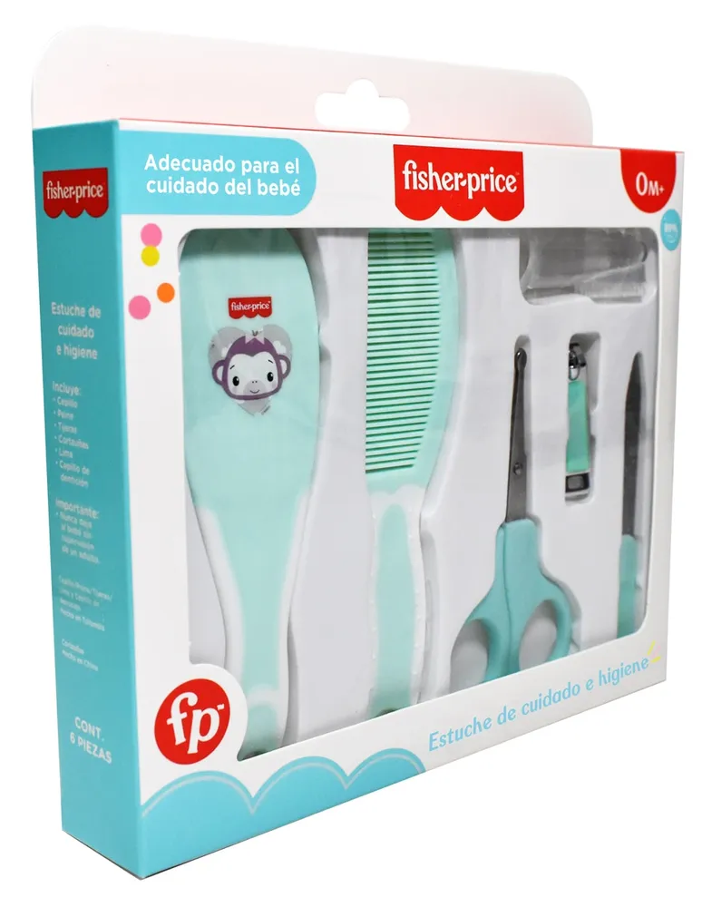 Set de higiene Fisher Price 6 piezas para bebe