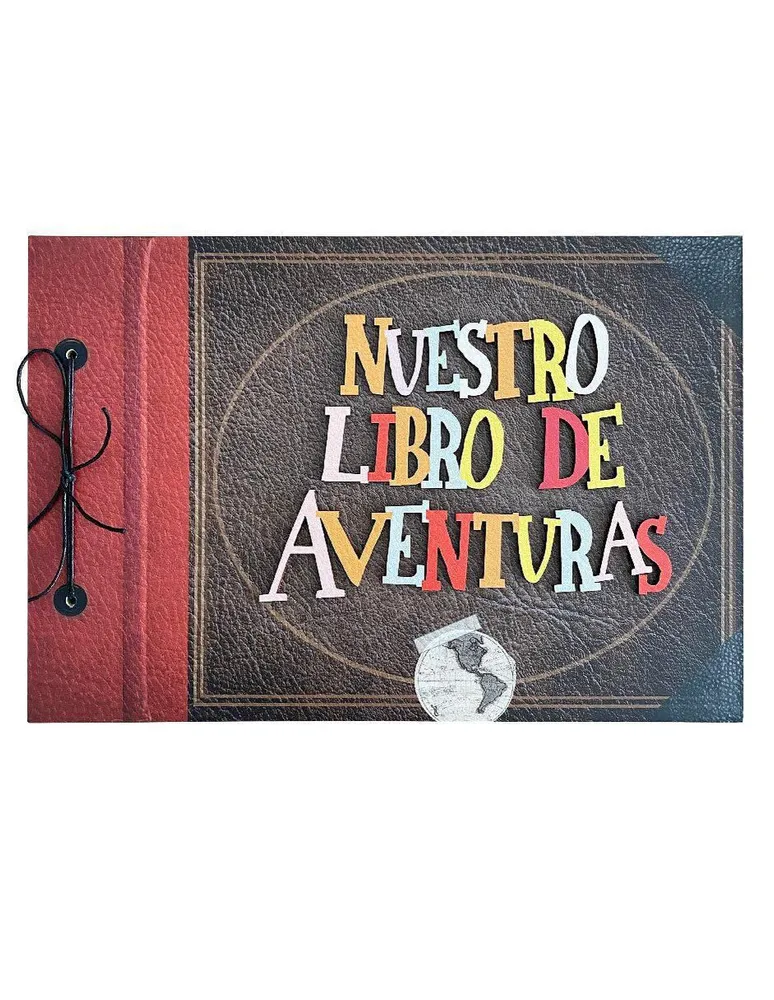 Álbum para fotos La Scrapería Nuestro libro de aventuras forma rectangular