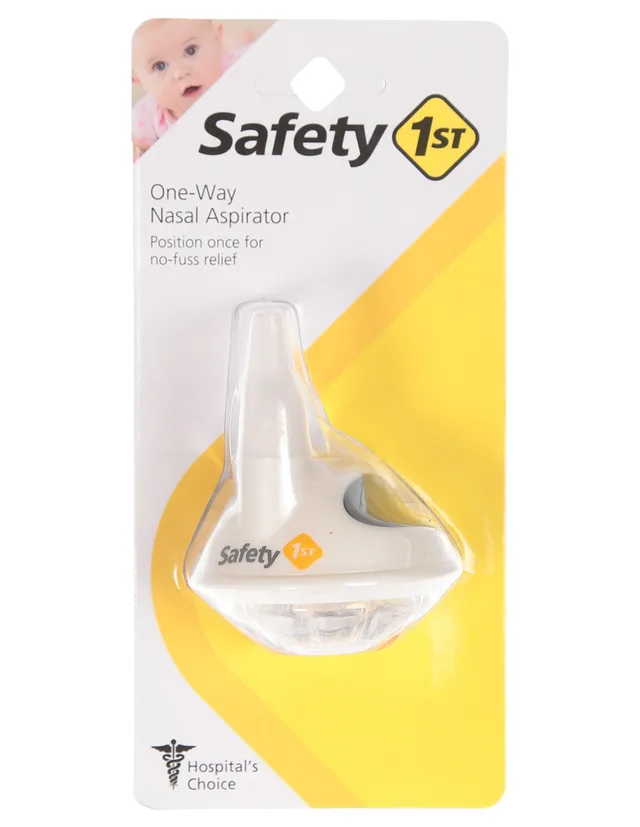 Saca Mocos Aspirador Nasal Goma Para Bebes Safety 1st Color Blanco