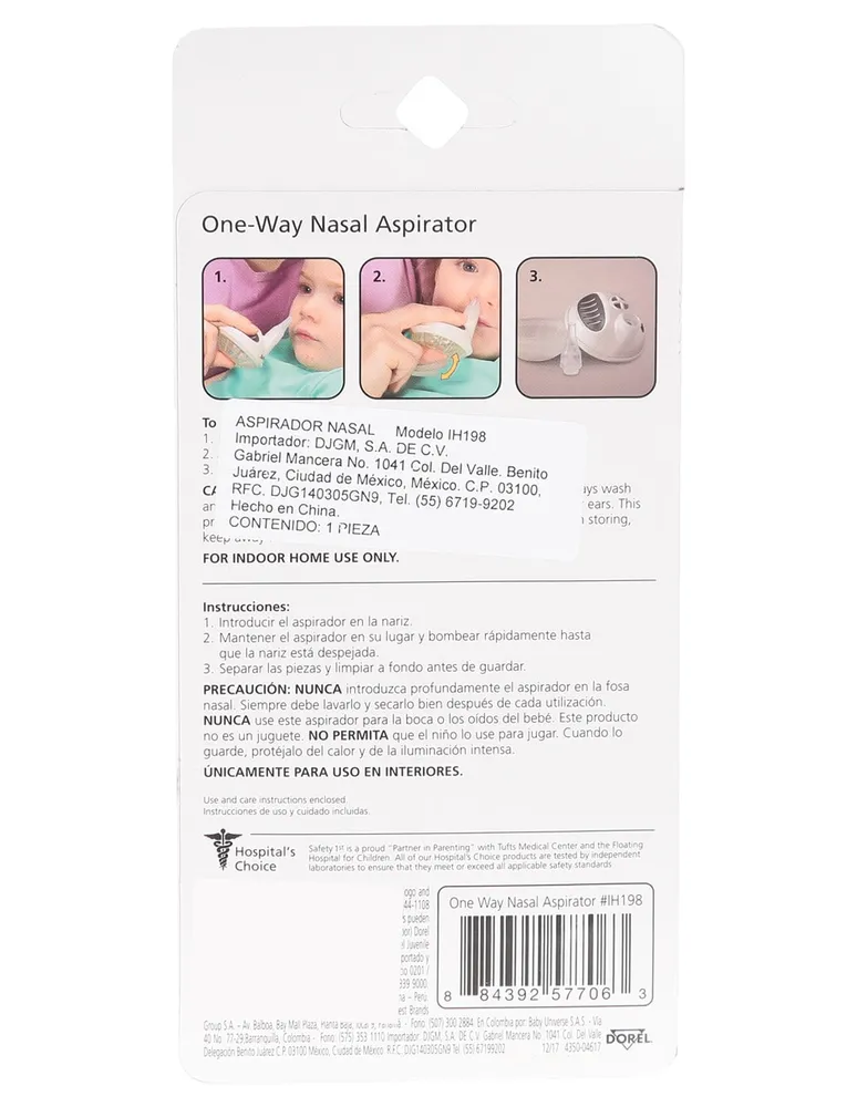 Aspirador nasal Safety 1st