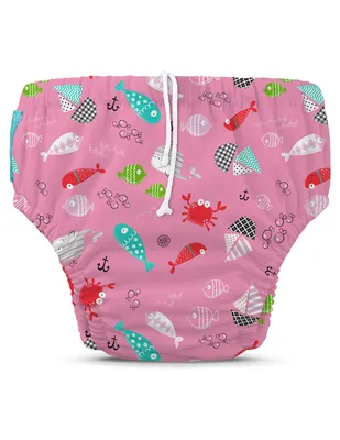 Bambino Mio, reusable swim diaper, turtle bay, small (0-6 months) 