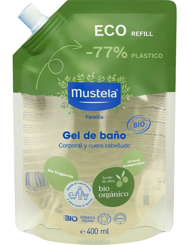 Gel corporal limpiador Mustela