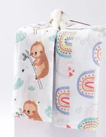 Cobija clásica tejido de punto Babybamboo para bebé niña