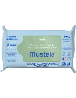 Toallas limpiadoras Mustela 1 pack