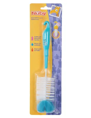 Cepillo para biberones Nuby con cerdas suaves