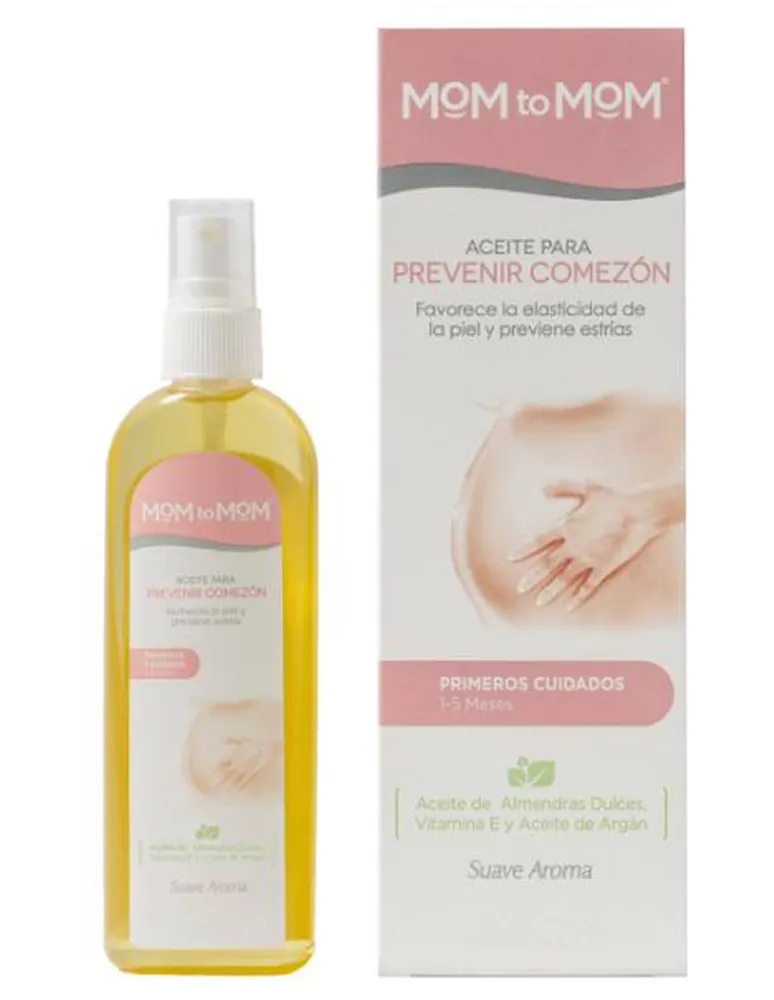Aceite corporal humectante Mom to Mom 125 ml