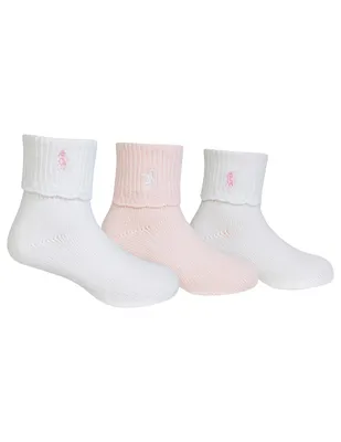 Set de calcetín Polo Ralph Lauren algodón para bebé