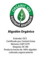 Pañalero con diseño gráfico Royal algodón orgánico para bebé