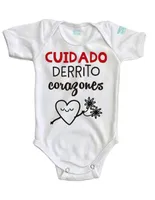 Pañalero Plash estampado Derrito Corazones para bebé