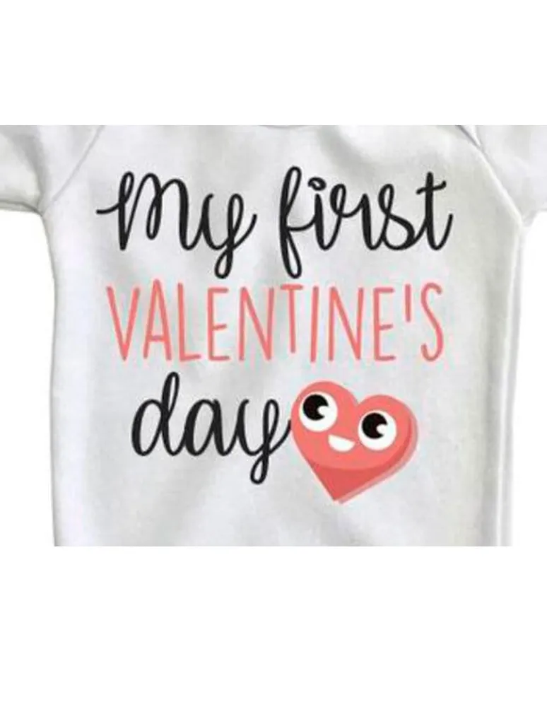 Pañalero Plash estampado My First Valentine Corazón para bebé
