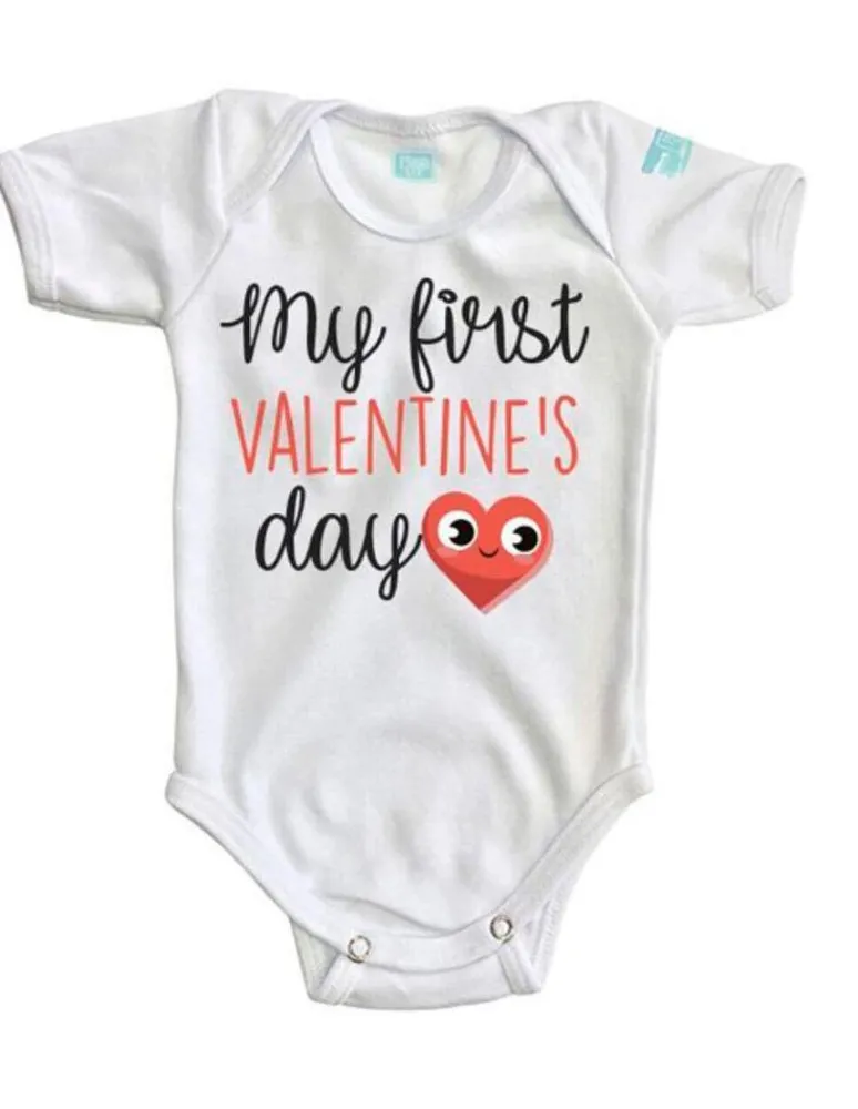 Pañalero Plash estampado My First Valentine para bebé