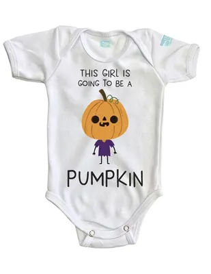 Pañalero Plash estampado Pumpkin Girl para bebé