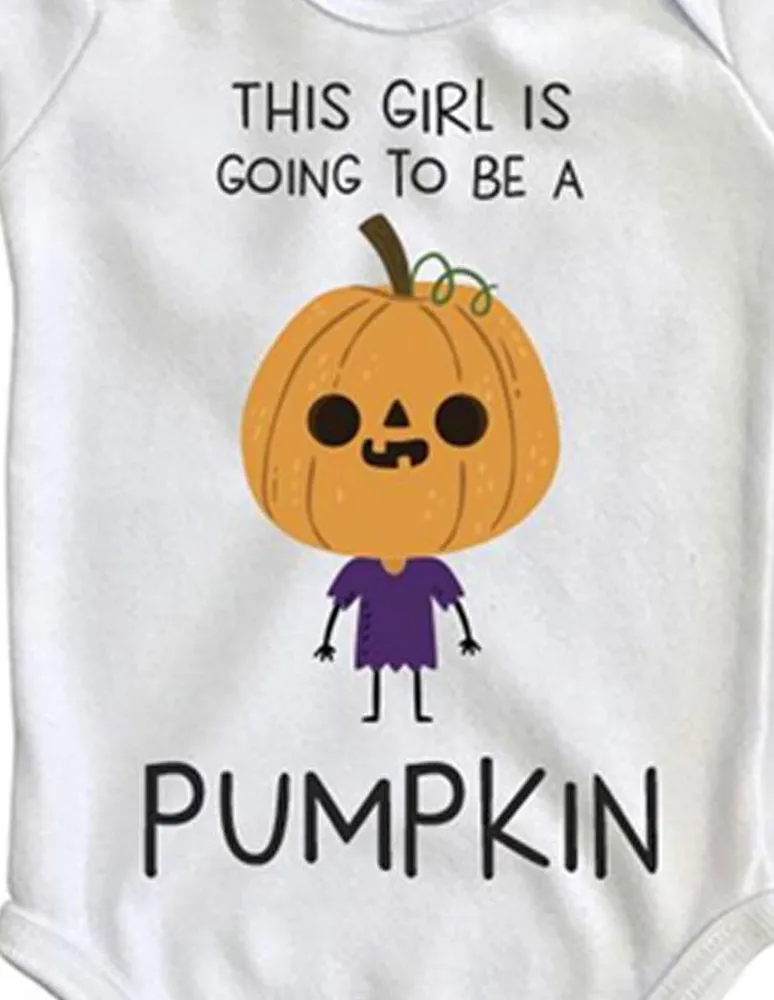 Pañalero Plash estampado Pumpkin Girl para bebé