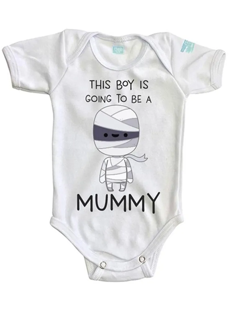 Pañalero Plash estampado Mummy Boy para bebé