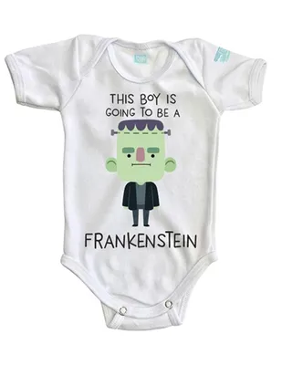 Pañalero Plash estampado Frankestein Boy para bebé
