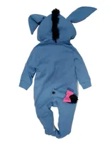 Mameluco Disney Eeyore con gorro bordado para bebé