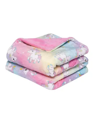 Cobertor cuna doble vista Chiquimundo Unicornio para bebé