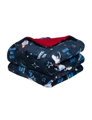 Cobertor cuna doble vista Chiquimundo Galaxy para bebé