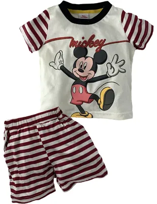 Conjunto short Disney de algodón para niño