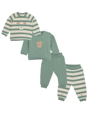 Conjunto pantalón casual Mayoral para bebé niño 4 piezas