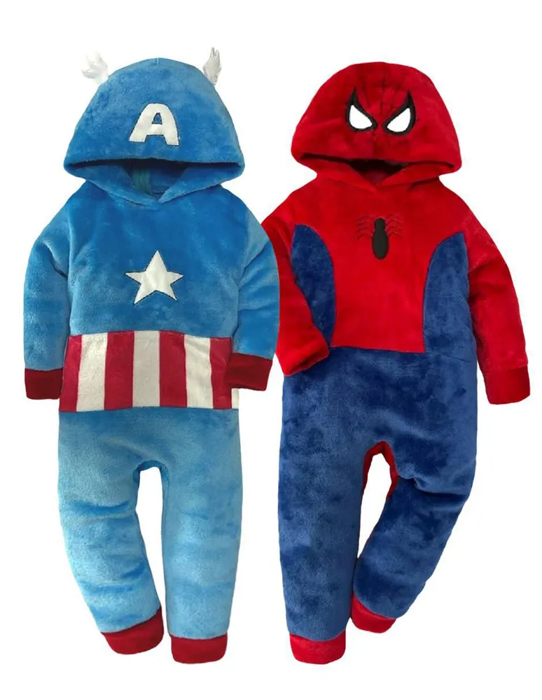 Set de mamelucos Marvel para niño